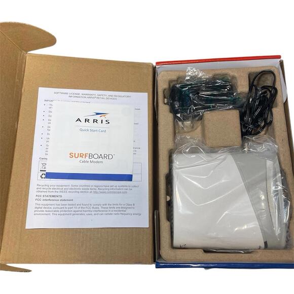 Arris Surfboard S33 Docsis 3.1 Multi-gigabit Cable Modem w/2.5 Gbps Ethernet New - Picture 4 of 4